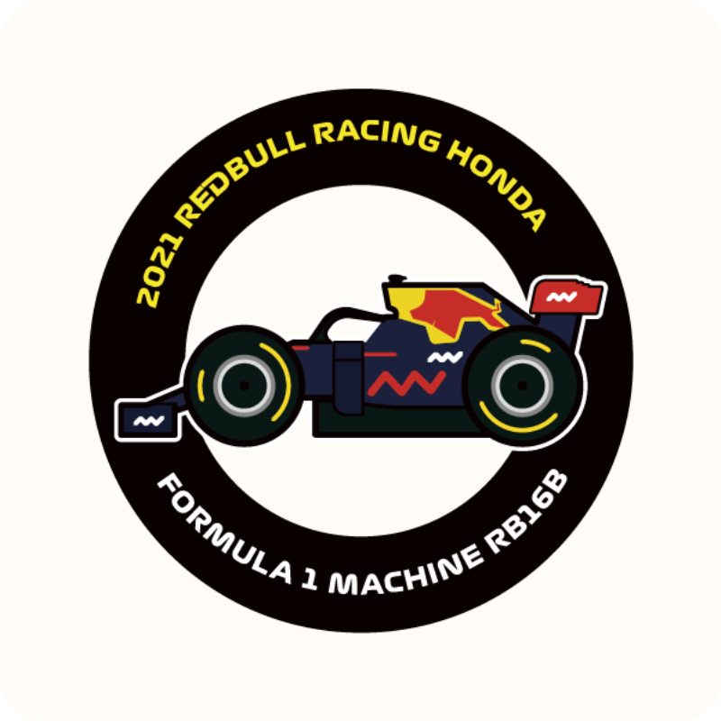 RacingDNA 2021 에프원 레드불 머신 SD 그래픽 레이싱 라운드 반팔 오버핏 티셔츠